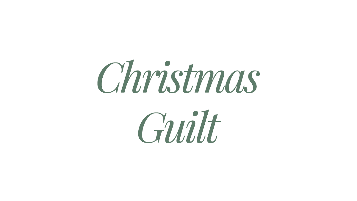 Christmas, Closure, and Doing Less Without Guilt 🎄✨